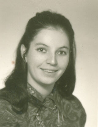 Jana Weinerová roku 1968. Zdroj: archiv pamětnice